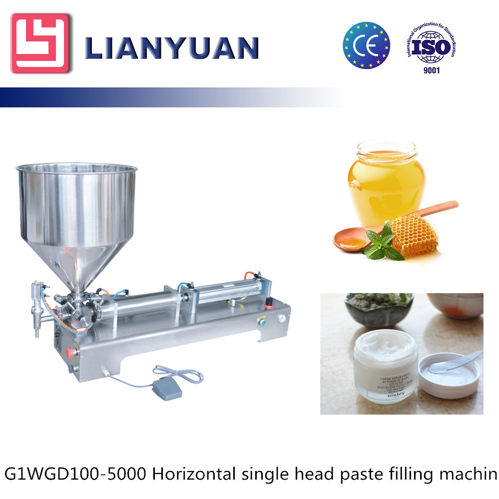 G1WGD100-5000 Horizontal single head Paste filling machine