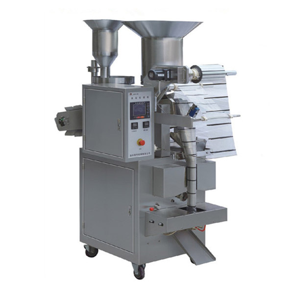 Automatic muti-material granule combined type packing machine